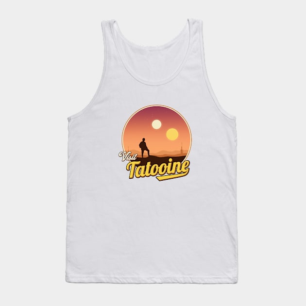 Visit Tatooine Tank Top by SunsetSurf